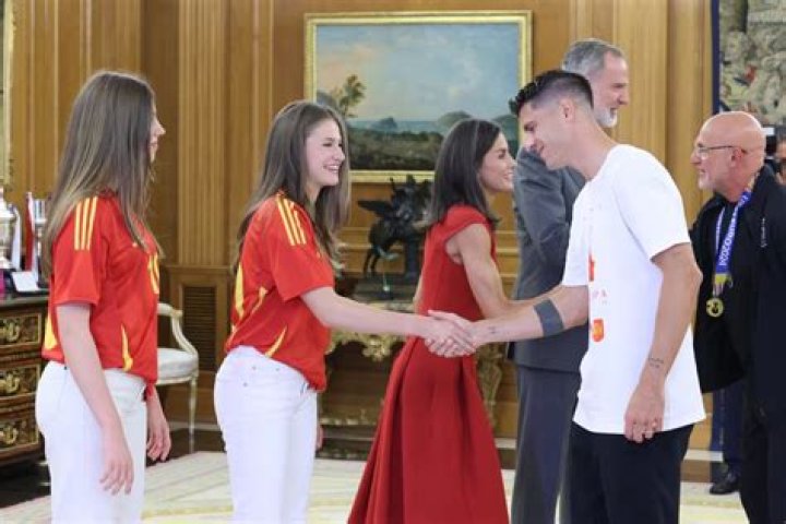 Leonor With Gavi: A Royal Connection In The Sporting World