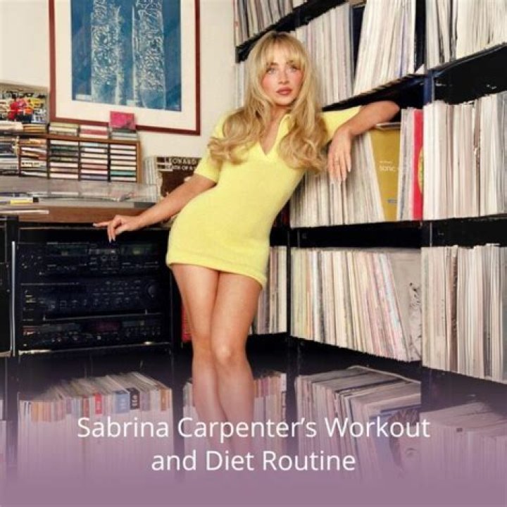 Sabrina Carpenter's Diet And Workout: A Deep Dive Into Her Fitness Regimen