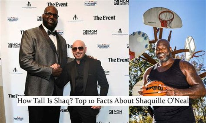 Shaq's Towering Height: How Tall Is Shaquille O'Neal?