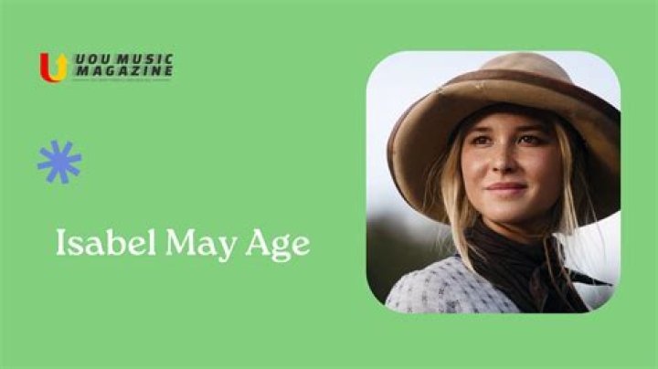Unveiling The Age Of Isabel May: A Journey Through Her Life